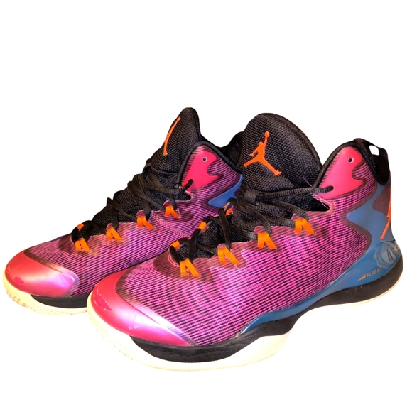 Nike Air Jordan Super.Fly 3 BG Fusion Pink Mens 8.5 (684933-625) - Picture 6 of 16